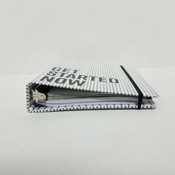 BUNDLE Binder Planner The Paper Studio Agenda 52 Pink / Polka Dot Positive Quote - Picture 11 of 16